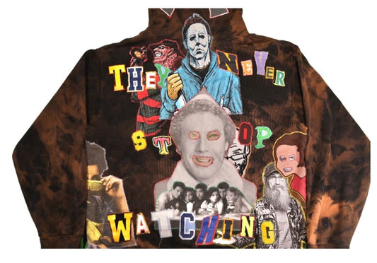 "They Never Stop Watching" Hoodie