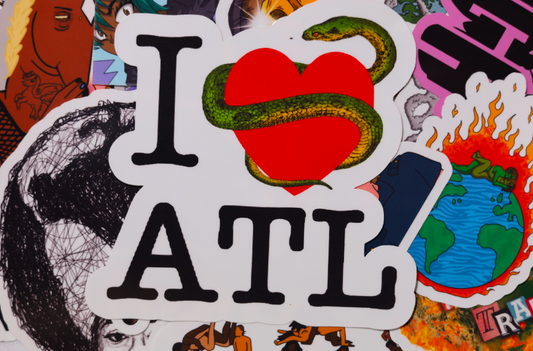 I <3 Atlanta Sticker